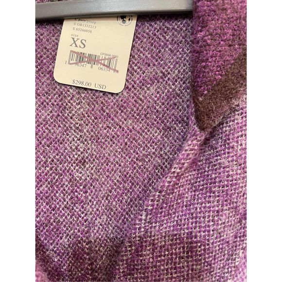 New Free People Purple South Bend Cardigan Size Xs Color Purple - Picture 5 of 5